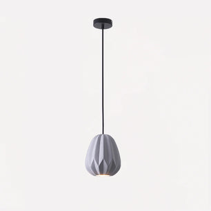 Papaya Resin Pendant Lamp