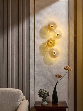 Lotus Leaves Wall Lamp