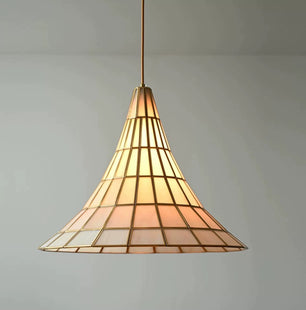 Campana Brass & Glass Pendant