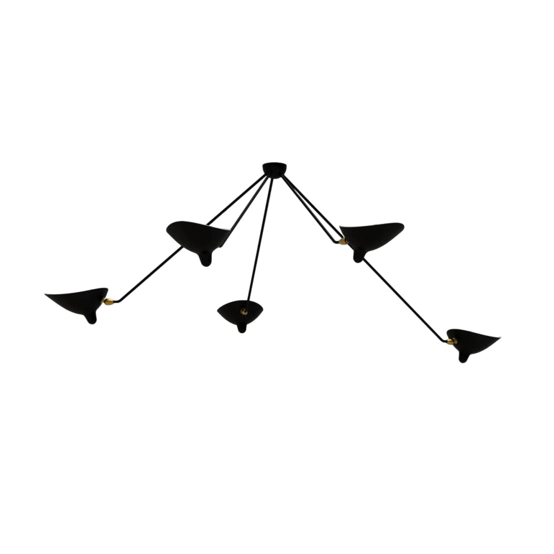 Serge Mouille Ceiling Lamp B