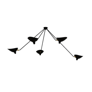 Serge Mouille Ceiling Lamp B