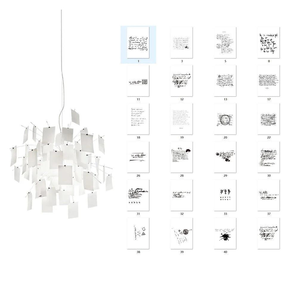 Paper Chandelier