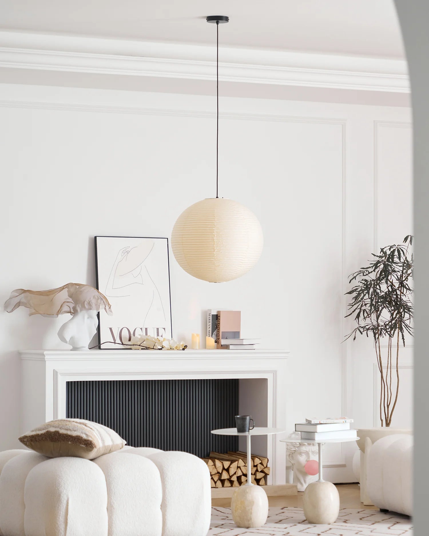 Washi Paper A Pendant Lamp