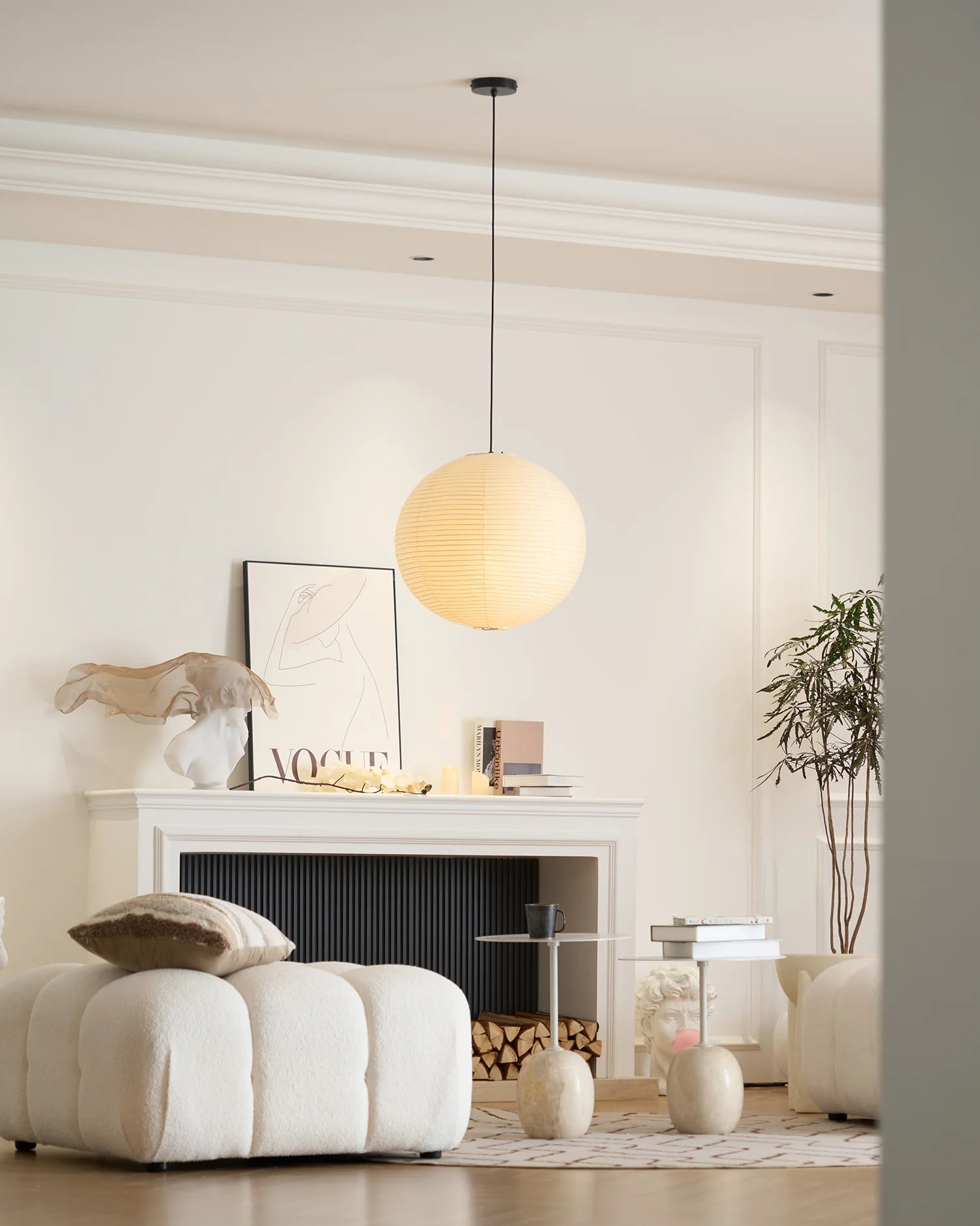 Washi Paper A Pendant Lamp