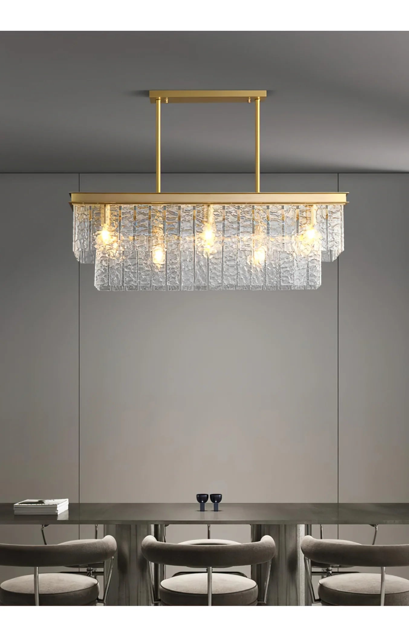 Gaia Square Chandelier