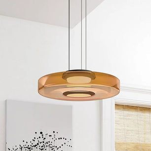Nordic postmodern creative glass pendant light
