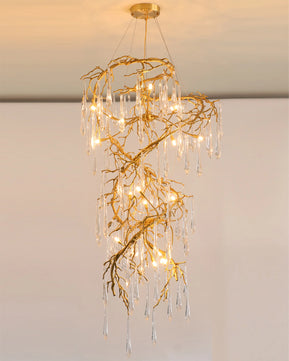 Spiral Branches Chandelier