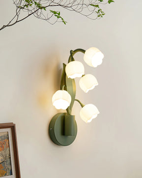 Bell Orchid Wall Lamp