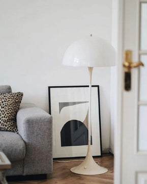 White Bedroom Floor Lamp