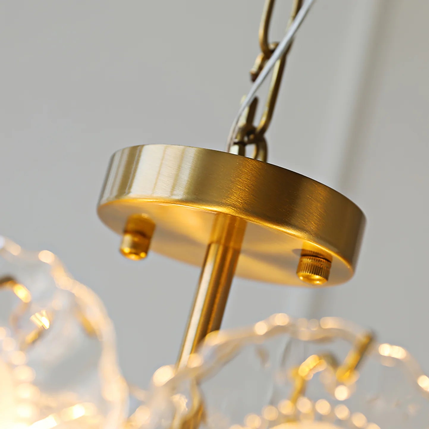 Pobllem Glass Ceiling Lamp