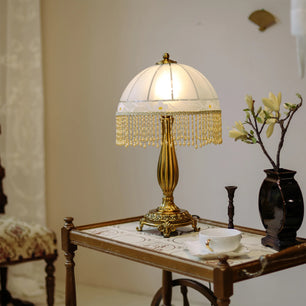 Tassel Flower Table Lamp