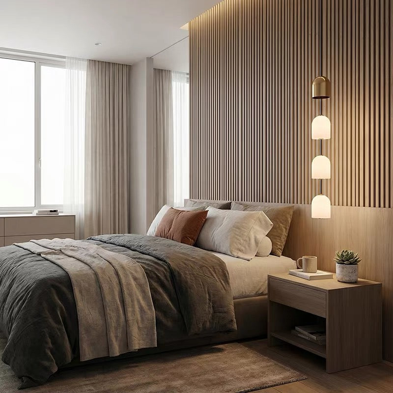 Perla Stacked Glass Pendant Light