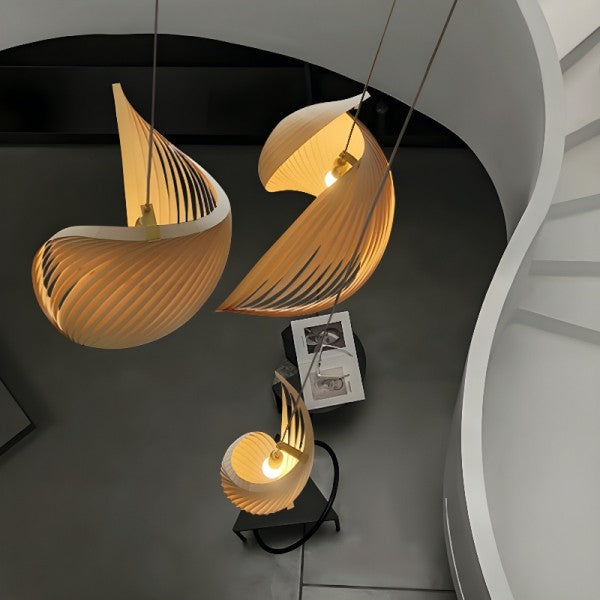 Nautilus Shell Pendant Light