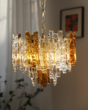Ice Glass Chandelier
