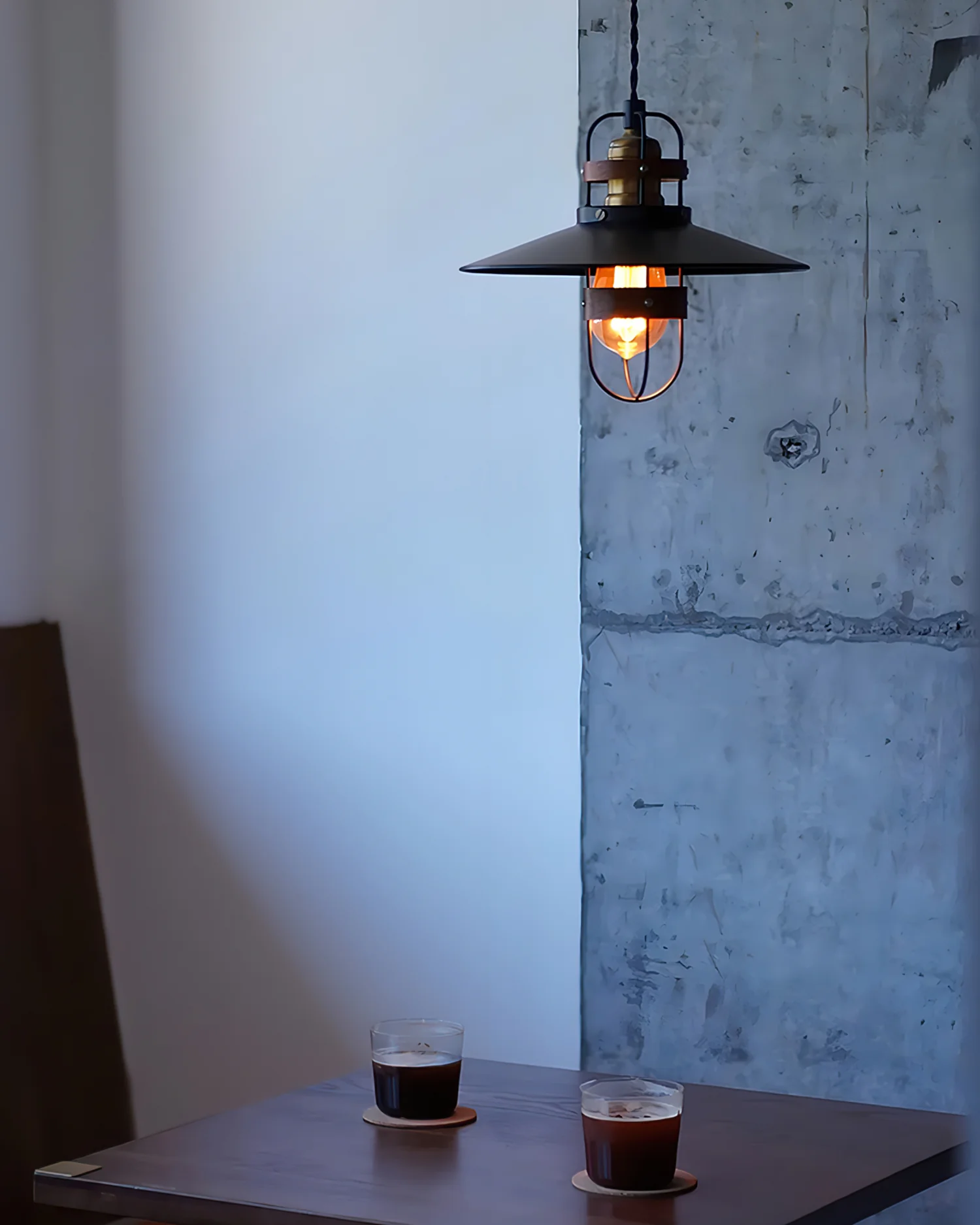 Caged Nautical Pendant Light