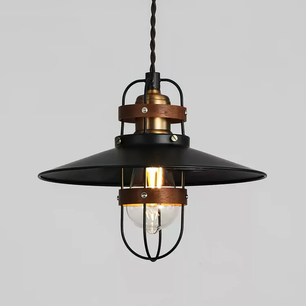 Caged Nautical Pendant Light