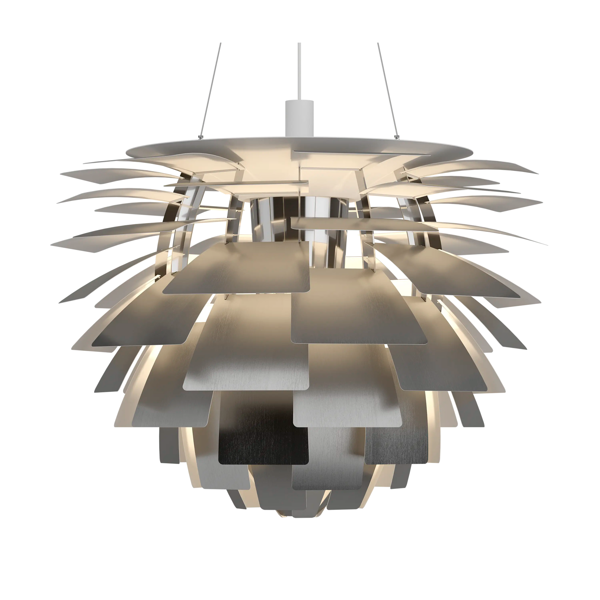 PH Artichoke Stainless Steel chandelier 33.1 inch from Malane Lighting