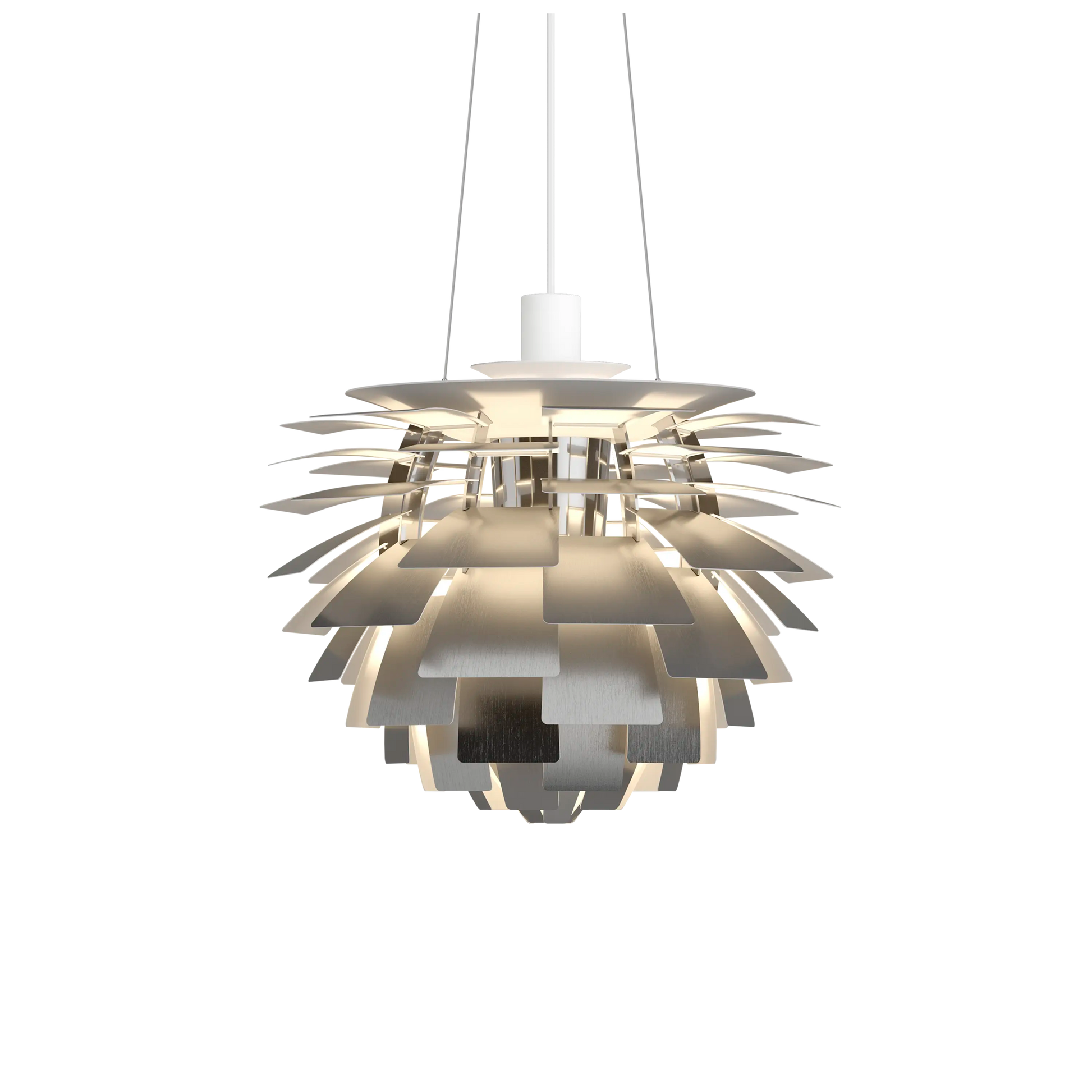 PH Artichoke Stainless Steel chandelier 18.9 inch from Malane Lighting
