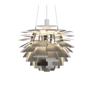 PH Artichoke Stainless Steel chandelier 23.6 inch from Malane Lighting