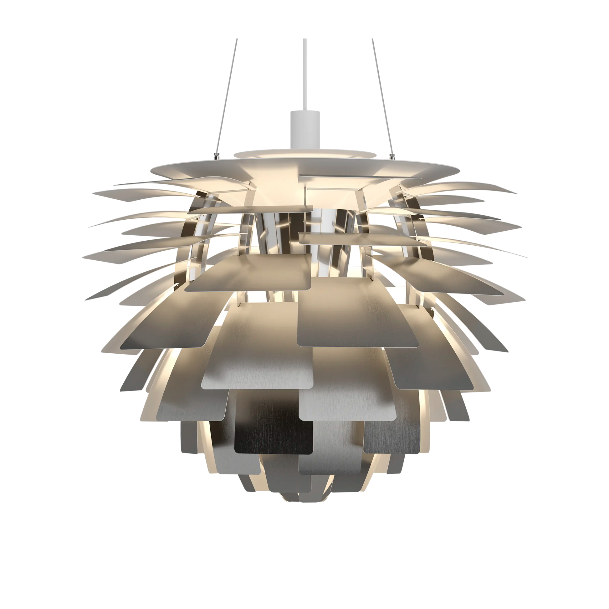PH Artichoke Stainless Steel chandelier 28.3 inch from Malane Lighting