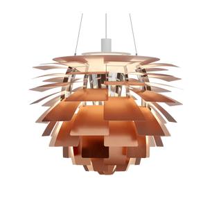PH Artichoke Copper chandelier 28.3 inch from Malane Lighting
