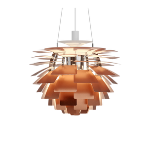 PH Artichoke Copper chandelier 23.6 inch from Malane Lighting