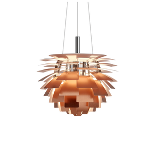 PH Artichoke Copper chandelier 18.9 inch from Malane Lighting