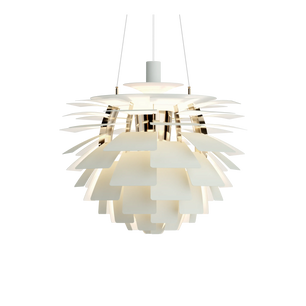 PH Artichoke Dusty Green with Brass Metallised chandelier 23.6 inch from Malane Lighting