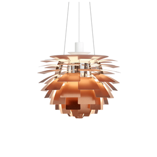 PH Artichoke Copper chandelier 18.9 inch from Malane Lighting