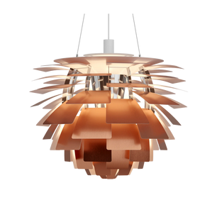 PH Artichoke Copper chandelier 28.3 inch from Malane Lighting