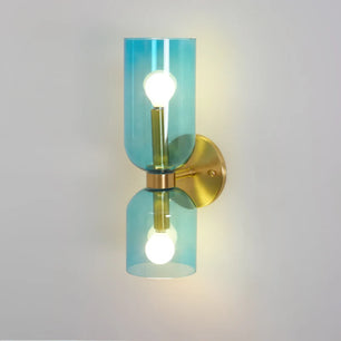 Art Blown Glass Wall Lamp