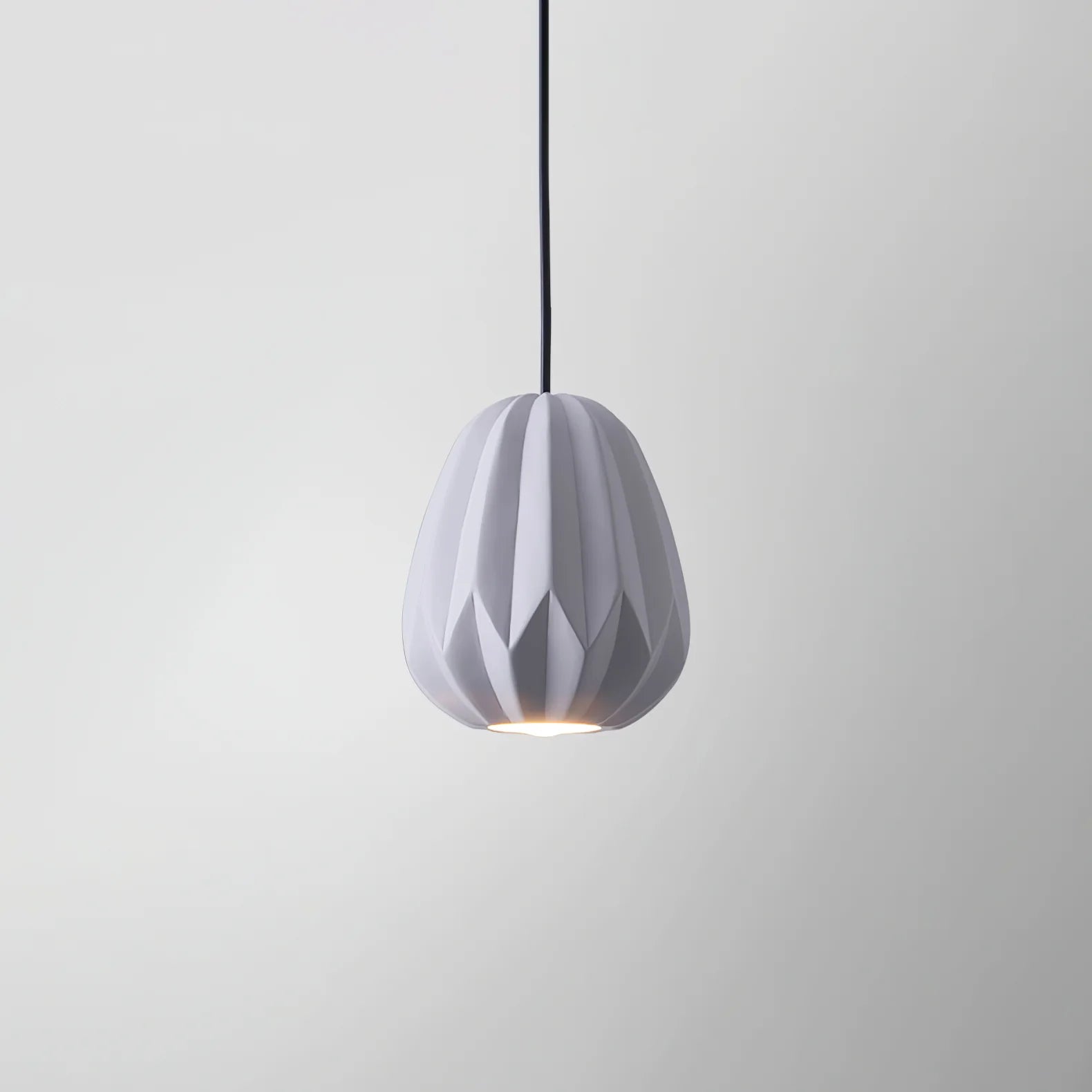 Papaya Resin Pendant Lamp