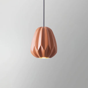 Papaya Resin Pendant Lamp