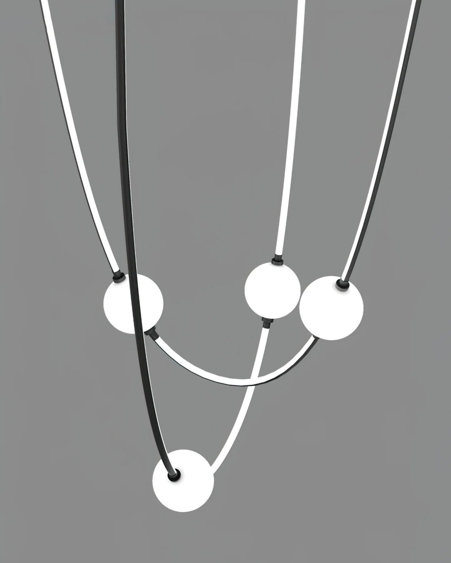 Linea Curva Chandelier