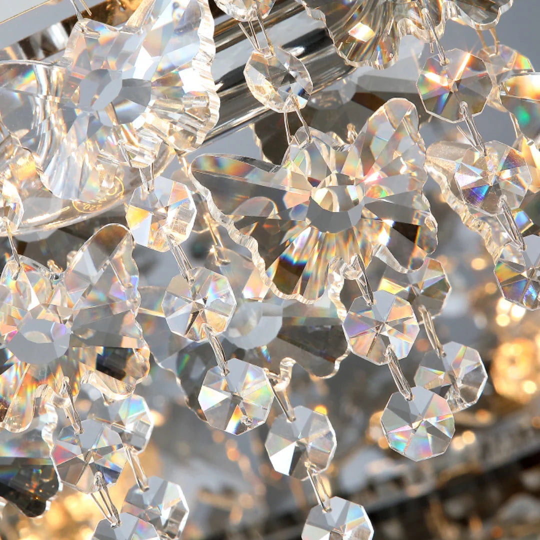 Raindrop Crystal Ceiling Light