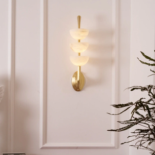 Faux Alabaster Wall Sconce