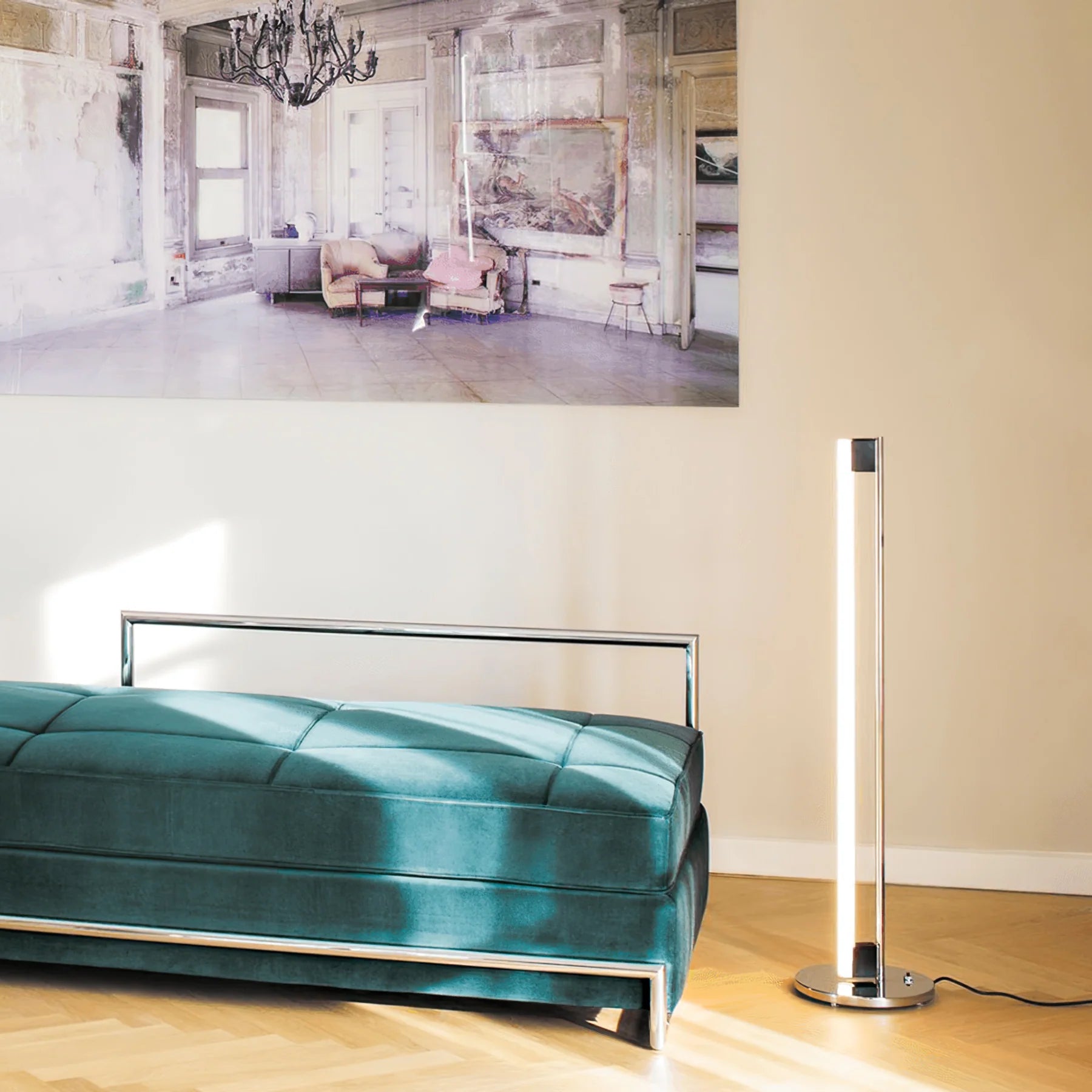 Tube Light Floor Lamp