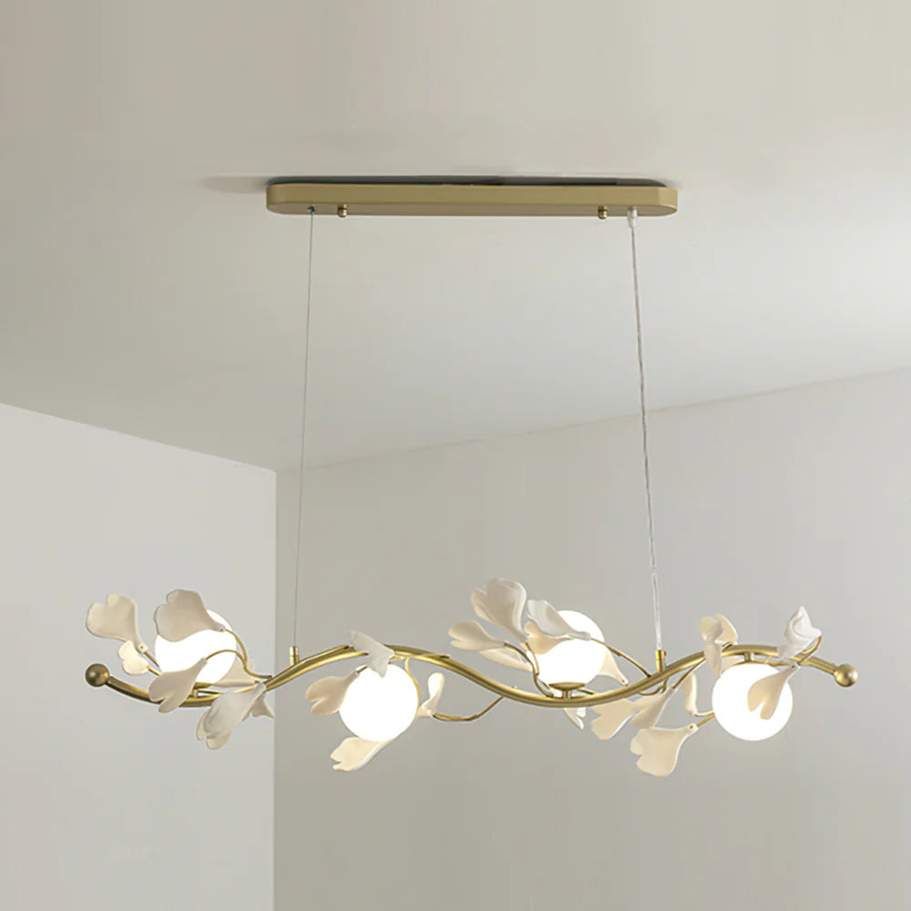 Gingko Glass Chandelier