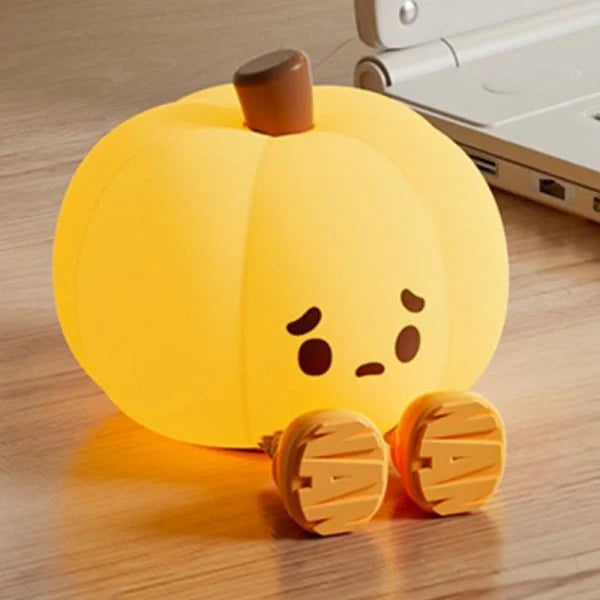 Halloween Sad Little Pumpkin Led Table Night Lamp S194