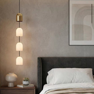 Perla Stacked Glass Pendant Light