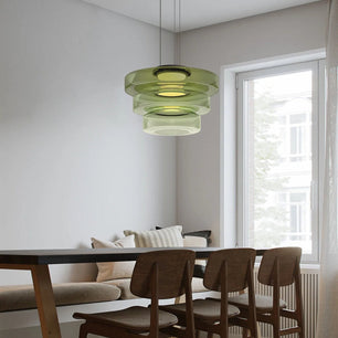 Nordic postmodern creative glass pendant light