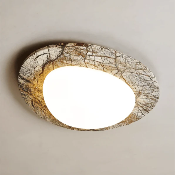 Ayla crack marble Ceiling Lights