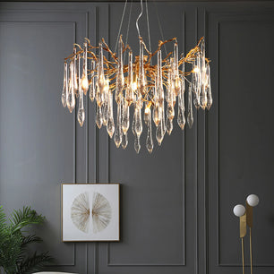 Branchs Brass Chandelier