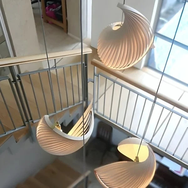 Nautilus Shell Pendant Light