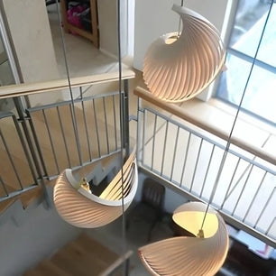 Nautilus Shell Pendant Light