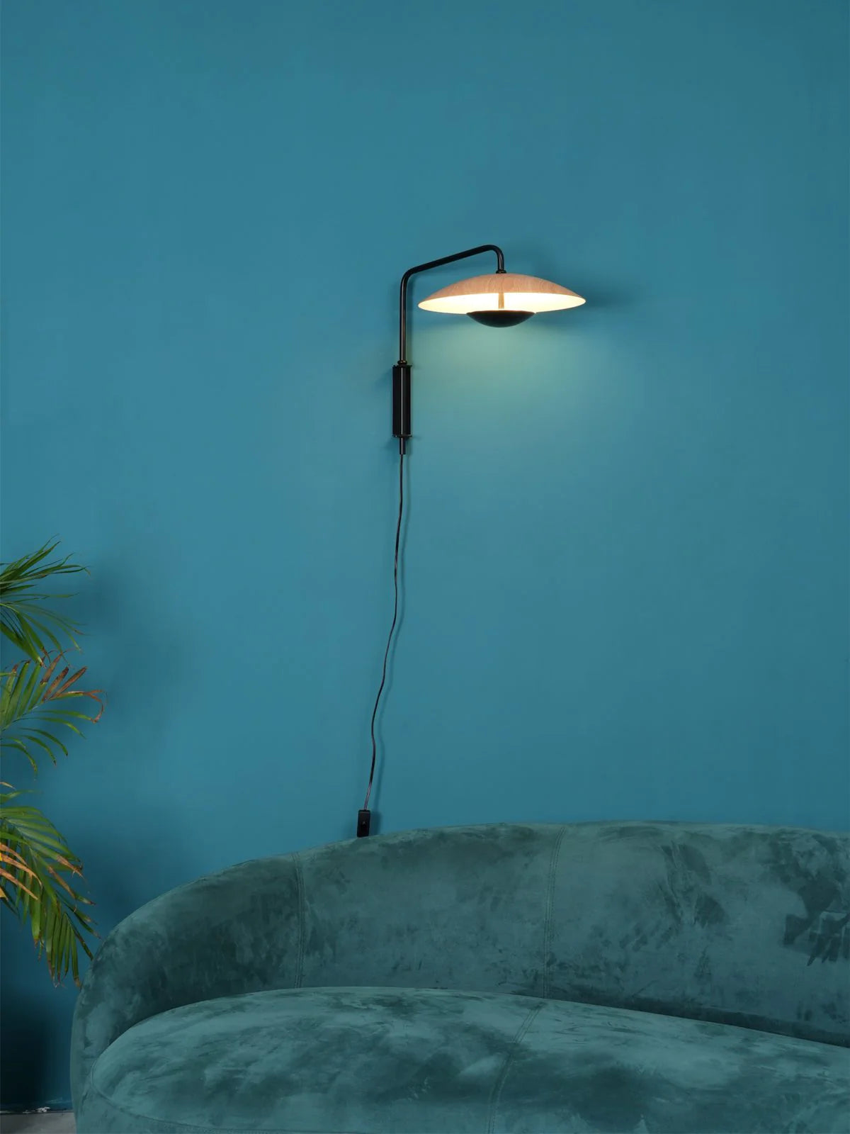 Ginger Plug In Wall Lamp