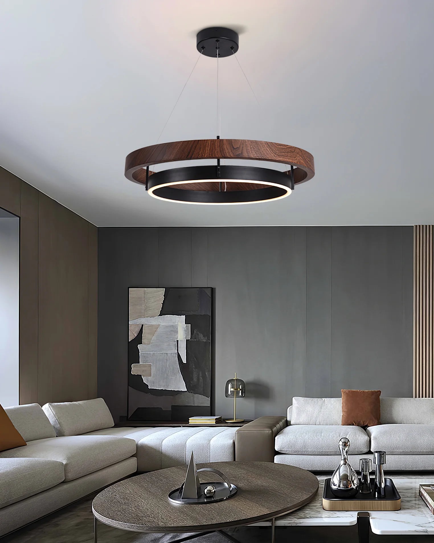 Ring Dunst Chandelier