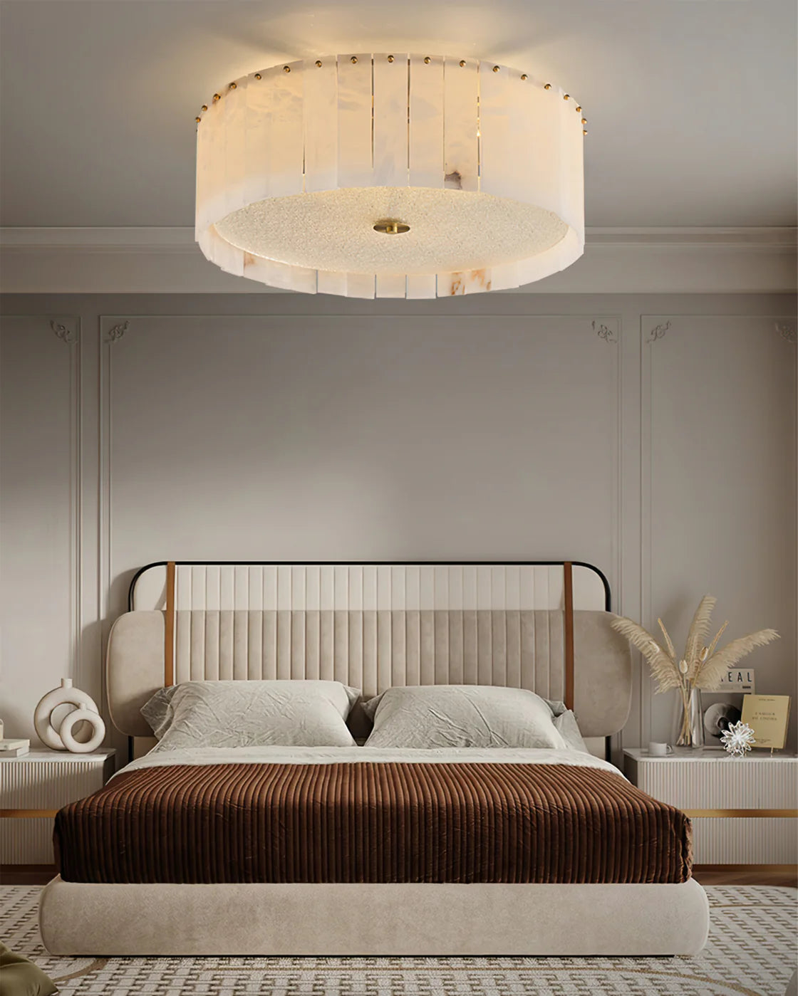 Elysian Alabaster Ceiling Lamp