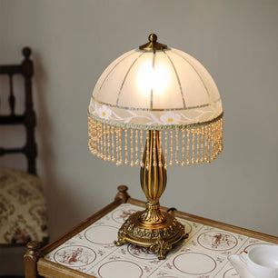 Tassel Flower Table Lamp