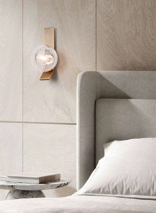 Bolla Bubble Glass Wall Sconce